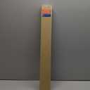 BlindsAvenue Cellular Honeycomb Cordless Shade, 9/16" Single Cell, Light Filtering, White, Size: 23.5" W x 48" H