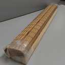 LazBlinds No Tools No Drill Cordless Bamboo Roman Shades, Light Filtering Window Treatment, Roll Up Bamboo Blinds for Windows 38'' W x 64'' H, Dali Native