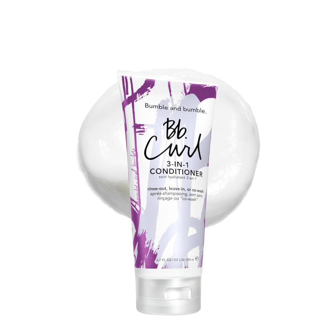 Bumble and bumble. Curl 3-in-1 Conditioner | Leave-In, Rinse Out, CoWash | Anti Frizz + Color Safe | For Coily, Curly, Wavy Hair | With Jojoba, Avocado + Coconut Oil