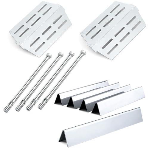 Genesis E-330 Grill 4 Burner 62752 7620 7621 Flavorizer Bars 65505 Heat Deflectors Replacement Parts for Weber Genesis Grill Parts 300 Series with Front Control E-310 E-320 S310 S320 S-330 EP310 EP320