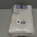 Natural Beeswax Spiral Taper Candles Pack of 6, Organic Dripless Long Candle Sticks for Dinner Wedding Party Christmas Home Decorations - 10 Inch Tall - Off White