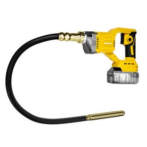 Cordless Concrete Vibrating Tool Compatible with Dewalt 20V Max Battery, 600W Power Concrete Vibrator with 3.8ft Shaft, 6000RPM Portable Concrete Vibrating Tool (Battery not Included)