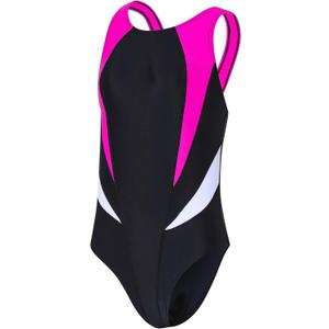 J.E Sterguard Girls' One Piece Swimsuit A Pack of 2 Girls Bathing Suits, Competition Girl Swimsuits Size 6-16 Years