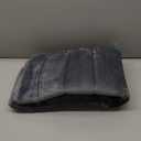 Buganda Memory Foam Bath Mat, 34" x 20", Ultra Soft and Non-Slip Bathroom Rugs, Water Absorbent and Machine Washable Bath Rug for Bathroom, Shower, and Tub, Dark Grey