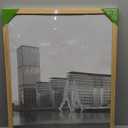 B-eco Beauty and ecology combined poster frame 18 in X 24 in Wooden Trim