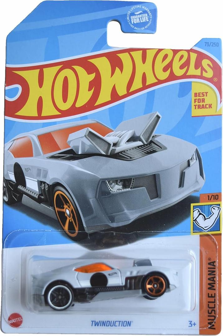 Hot Wheels Twinduction, Muscle Mania 1/10 [Silver] 73/250