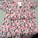 PRETTYGARDEN Women's Summer Maxi Dresses Boho Floral Short Sleeve V Neck Casual Wedding Guest 2026 Beach Vacation Outfits (Pink, M)