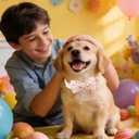 Easter Dog Collar with Bow Tie, Cotton Bunny Bowtie for Large Girl Boy Dog, Cute Rabbit Pet Collar with Metal Buckle, Gift, S