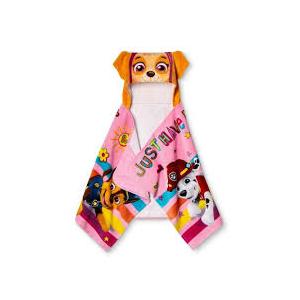 Paw Patrol Hooded Blanket for kids, 51x35in, Pink 
