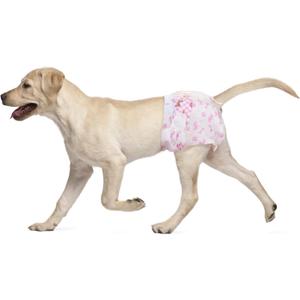 Dono Disposable Dog Diapers Female, Super Absorbent Doggie Diaper, Rapid-Dry Gel Technology Puppy Diapers, Leak-Proof Fit for Doggy Cat in Heat, Excitable Urination, Incontinence, Waist 14''-21'' (Large (33 count))