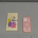 for iPhone 15 Pro Case, Matte Magnetic Phone Cover [with 1 Screen Protector] [Support for MagSafe] [Shockproof Military Grade Protection] Translucent Frosted Back, Pink