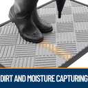 OLANLY Front Door Mat Outside Entrance 35x23, Waterproof Heavy-Duty Doormat