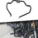 Highway Engine Guard Crash Bar Protector Fit for Harley Softail Breakout Street Bob Fat Boy Fat Bob Low Rider Heritage FXBR FXFB FXLRS 2018-2024 (Gloss Black)