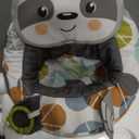 Fisher-Price Portable Baby Chair Sit-Me-Up Floor Seat with Snack Tray, Newborn Sensory Activity Toys & Plush Cute Sloth Washable Pad​
