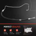 A-Premium Power Steering Pressure Hose Line Assembly Compatible with Honda Accord 1998 1999 2000 2001 2002, 3.0L, with O-ring, Pump To Rack