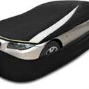 Full Enclosed Car Covers Universal Fit C4 C5 C7 C8 Corvette,Civic,Corolla,Mazda 3,911,3 Series,Forte,Cruze,Elantra,Jetta,Sentra,Escort,Audi A4,Model 3 Sedan/Coupe/Cabrio Length 177-189 inches, Black