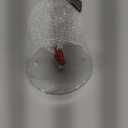 Christmas Bell Ornaments 2025, Christmas Crystal Bell Ornament for Christmas Tree Home Anniversary Decoration (Clear-hat)