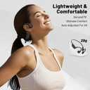 New Waterproof Open-Ear Bone Conduction HeadphonesBluetooth 6.010-Hour Battery LifeUltra-Light Wireless HeadsetStable Connection Sports Earbuds for RunningCyclingWorkoutHiking