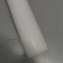 1Pack Round Acetal Copolymer Rods - 2 -Inch Diameter and 12-Inch Length Opaque White Acetal Copolymer Rods POM-C Standard Tolerance Perfect for Non-Marring Fixtures(2in12in)