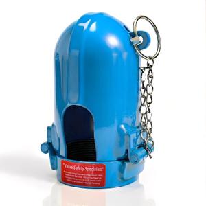 Upgraded Gas Cylinder Regulator Protector Safety Cap - Fine Thread 3-1/8" x 11 | Heavy-Duty Steel Valve Guard for High Pressure Argon/Nitrogen Tanks | DOT/OSHA Compliant, Drop-Proof High-Damping Hinge