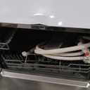 Honeywell Countertop Dishwasher with 6 Place settings, 6 Washing Programs, Stainless Steel Tub, UL/Energy Star- Stainless Steel