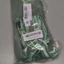 Scarlet Darkness Women's Renaissance Corset Tops Vintage Lace Up Overbust Bustier Bodice Bean Green, Size 10