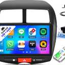 SIXTOP [2+64G] Android Car Stereo for Mitsubishi Outlander Sport ASX Peugeot 4008 2010-2019 with Carplay Android Auto Mirror Link 30 Themes 10.1 inch Touchscreen FM GPS Bluetooth+AHD Camera&MIC
