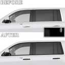 BOGAR TECH DESIGNS for Cadillac Escalade 2015-2020 Side Window Chrome Delete Precut Vinyl Trim Overlay, Gloss Black Blackout Appearance