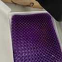 Purple Royal Seat Cushion, Portable 2 Inch Gel Seat Cushion, GelFlex Grid | Handles for Car, Office Chair, Stadium - Pressure-Reducing for Hard Seats, Temperature-Neutral, No-Slip - Made in USA