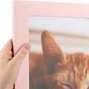 Picture Frames, Photos Frame Wall Gallery Photo Frames, Horizontal and Vertical for Wall Mounting, Home Office Decoration Pink 13x17