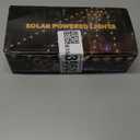 Large Size 16.5FT Solar String Lights Outdoor, 8 Modes Solar Christmas Tree Light, Outdoor Solar Christmas Lights Decorations for Eaves, Tree, Patio (Cool White)