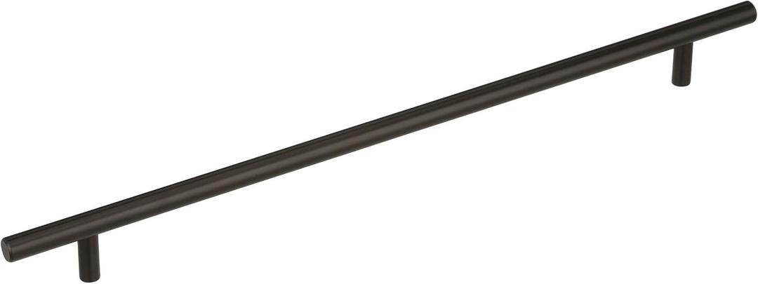 Amerock | Cabinet Pull | Black Bronze | 12-5/8 inch (320 mm) Center to Center | Bar Pulls | 1 Pack | Drawer Pull | Drawer Handle | Cabinet Hardware Amerock | Cabinet Pull | Black Bronze | 12-5/8 inch (320 mm) Center to Center | Bar Pulls | 1 Pack | Drawer Pull | Drawer Handle | Cabinet Hardware