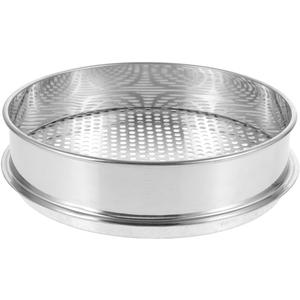 Home Soil Grading Sieve Soil Sifter for Gardening Sieve for Home Coffee Bean Hole Stainless Steel Household Grading Mesh