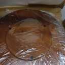 21" Lazy Susan Turntable, Wooden Organizer for Dining Table, Pantry, Kitchen, Countertop, Cupboard,Home Decor, Walnut