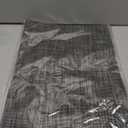 Placemat Set of 4 - Easy Clean Woven Vinyl Placemats for Dining Table, Indoor/Outdoor Place Mats, Washable PVC Table Mats（Dark Gray）