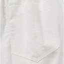 SIR7 Men's Linen Casual Lightweight Drawstrintg Elastic Waist Summer Beach Pants (White, XL)