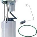 YHTAUTO Fuel Pump Compatible with Chevrolet Silverado 1500 2500 HD Classic GMC Sierra 1500 2500 Classic (w/ 2 Connectors & 3 Tube Ports), Electric Fuel Pump Assembly with Pressure Sensor Sending Unit