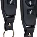 3 Buttons Replacement for Remote Key Keyless Entry Fob Transmitter for 2010-2013 Kia Soul FCC ID: NYOSEKS-AM08TX 95430-2K100 (2)