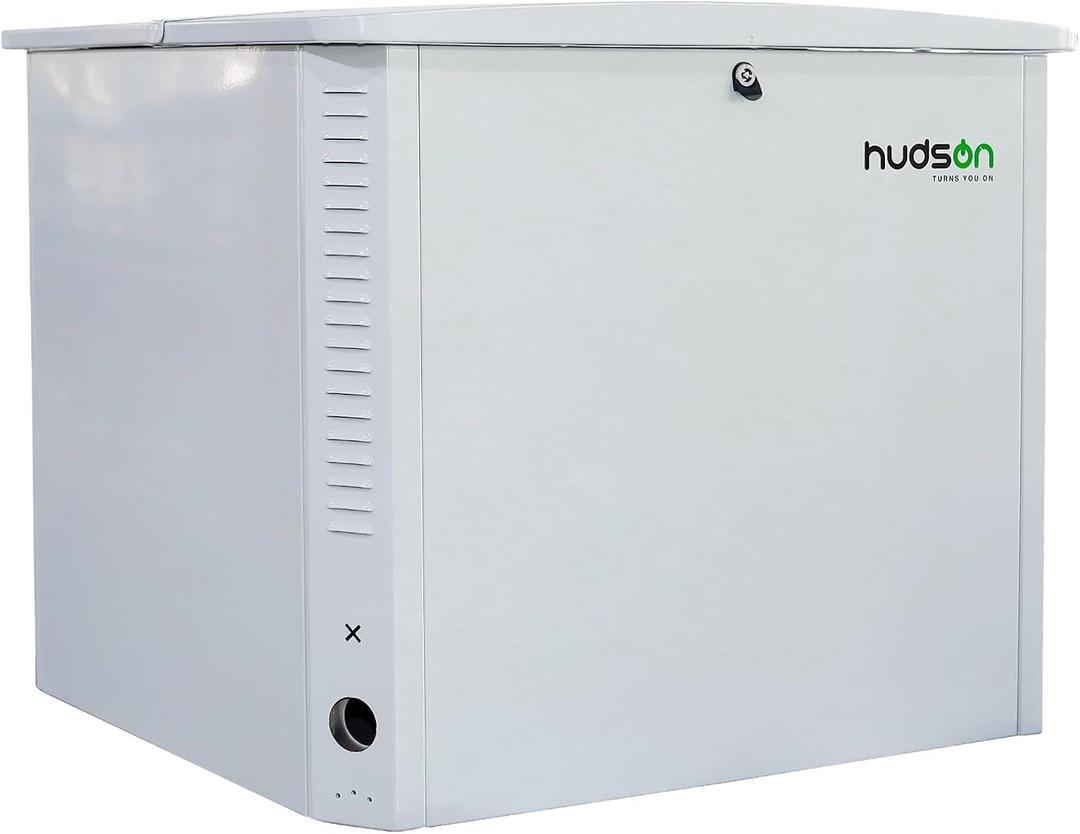 Generator Box, SD Aluminum Silence Box for Generator,Air-Cooled Generator Hood with Powerful Fan, Accommodates The Maximum Size of The Unit:39.4x32x31.7, White