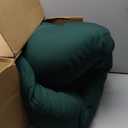 Hammock Swing Chair Cushion, Hanging Basket Seat Cushion Pillow, Soft Hanging Egg Chair Back Cushions Pads, for Indoor and Outdoor Garden Offices (80x110cm/31.5x43.31in, Dark Green)