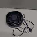 RJVW 4 Inch Small USB Desk Fan, 3-Speed Portable & 360°Rotatable Mini Cooling Fan, USB-Powered Desktop Fan for Home Office Bedroom Dorm Indoor Outdoor Summer Gift