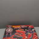 SpringFlower 2 Bow and Arrow Sets with LED Light-up,2 Foam Dart Guns for Kids 5 6 7 8 9 10+ Years Old, Archery Set with Standing Target for Boys & Girl, Ideal Gift (Red)