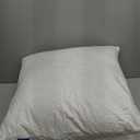 MIULEE 22x22 Pillow Inserts,Set of 2 Down Feather Throw Pillows for Couch Sofa Bed, Decorative Fluffy Throw Pillow Inserts Cotton Fabric,White