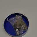 5 Inch Hole Saw with Heavy Duty Arbor, 1.2 Inch Cutting Depth HSS Bi-Metal Hole Drilling Cutter for Smoothly Cutting in Wood Cornhole Boards Plastic Drywall & Thin Metal