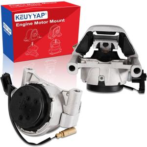 2Pcs Engine Motor Mount Compatible with A6 Quattro & for A7 Quattro 2012-2018 & for A8 Quattro 2013-2018 Transmission Mount Set, Replace A70022 4G0199381NT
