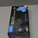 TitanFlex Nitrile Exam Gloves, Blue, 6-mil, Heavy Duty Nitrile Gloves, Mechanic Disposable Gloves, Latex Free, Powder Free (Blue(large 100))