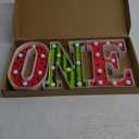 Sweet One In A Melon Birthday Party Decorations,First Birthday Decorations for Girl Watermelon Party,1st Birthday Decorations Girl One Year Old Light Up Sign for Centerpieces Table Backdrop Decor