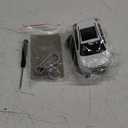 for Toyota Key Fob Cover Car Styling Protection Key Shell-Key fob case compatible with Toyota Cary Corolla RAV4 Highlander Avalon C-HR GT86 Prius Smart Remote Key-Light White