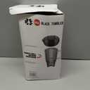 XPAC Double Vacuum Wall Stainless Steel Tumbler with Lid, 64 Ounce, With Handle, Black, Fits in a 4" Wide Car Beverage Holder