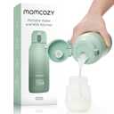 Momcozy Portable Milk Warmer for Travel  Dual Heating Modes for Breast Milk & Water, Portable Bottle Warmer with Fast Heating & Long Battery Life, 17 Ounces Large Capacity to Meet Your All-Day Needs (Gradual Change of Green)